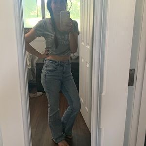 Edgely High Rise Flare Jeans